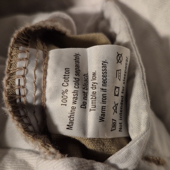 Janie and Jack boys 2T tan and white convertible leg chino pants VVGUC - Picture 5 of 6